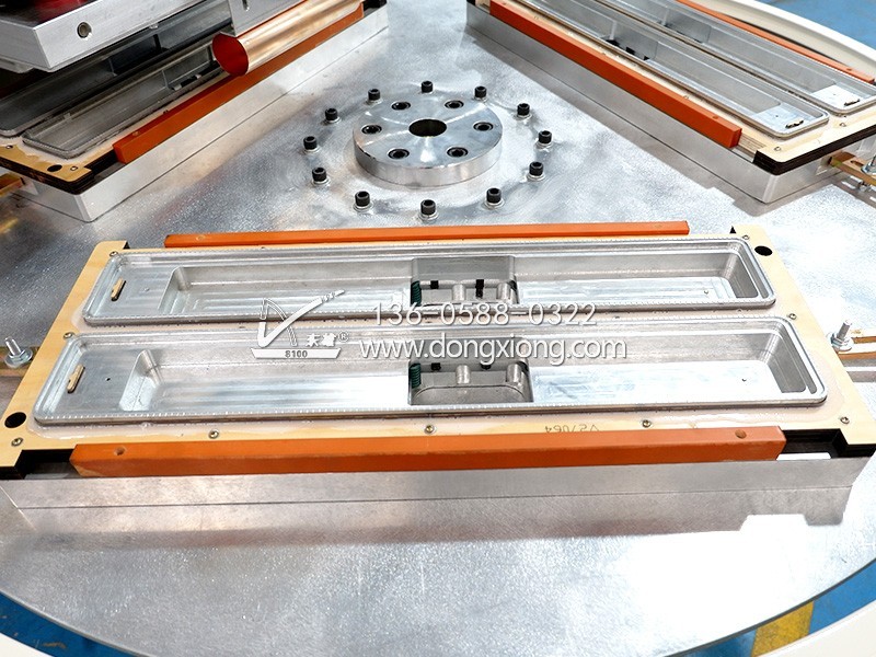 pet吸塑三工位自動(dòng)轉(zhuǎn)盤高周波熔斷機(jī) pet吸塑高周波熔斷機(jī)