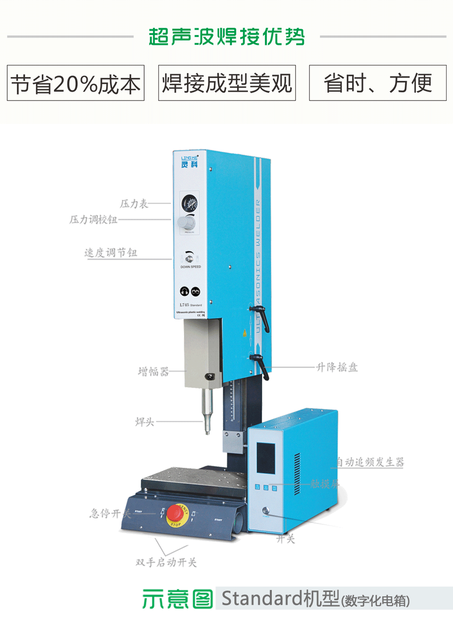 2.8KW超聲波塑料焊接機(jī) 2.8KW超聲波塑料焊接機(jī)